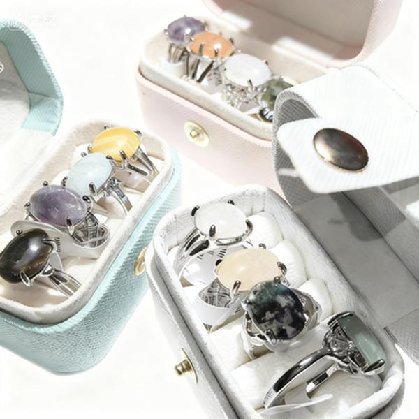Luxury Crystal Jewelry Ring Box Perfect for Any Occasion