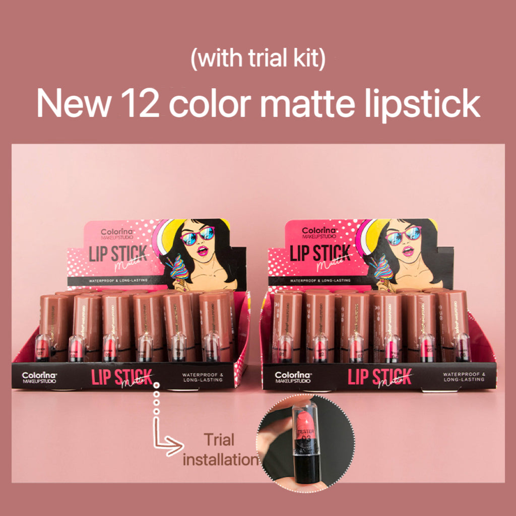 matte lipstick set boxed