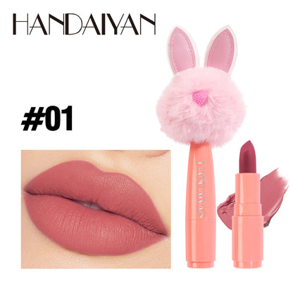 Rabbit Plush Head Lipstick